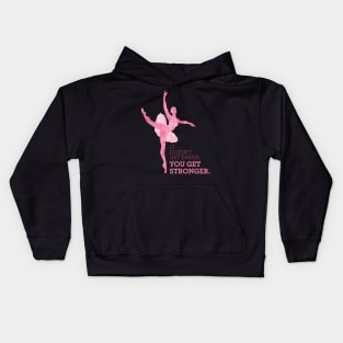 Ballerina shirt - ballet dancer - girl dancing Kids Hoodie